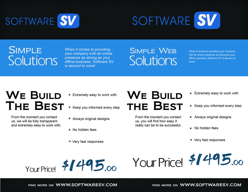 Software SV Paper Ad